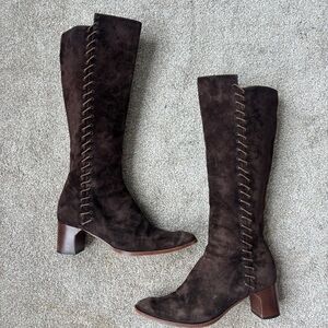 Jean-Michel Cazabat Brown Suede Boots